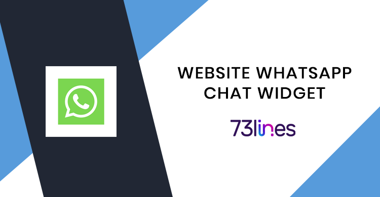 Website Whatsapp Chat Widget By 73lines